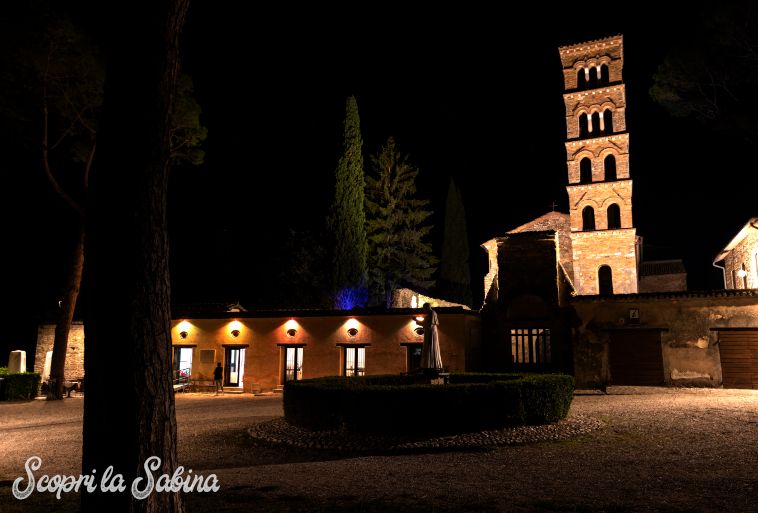 vescovio in sabina torri in sabina notte